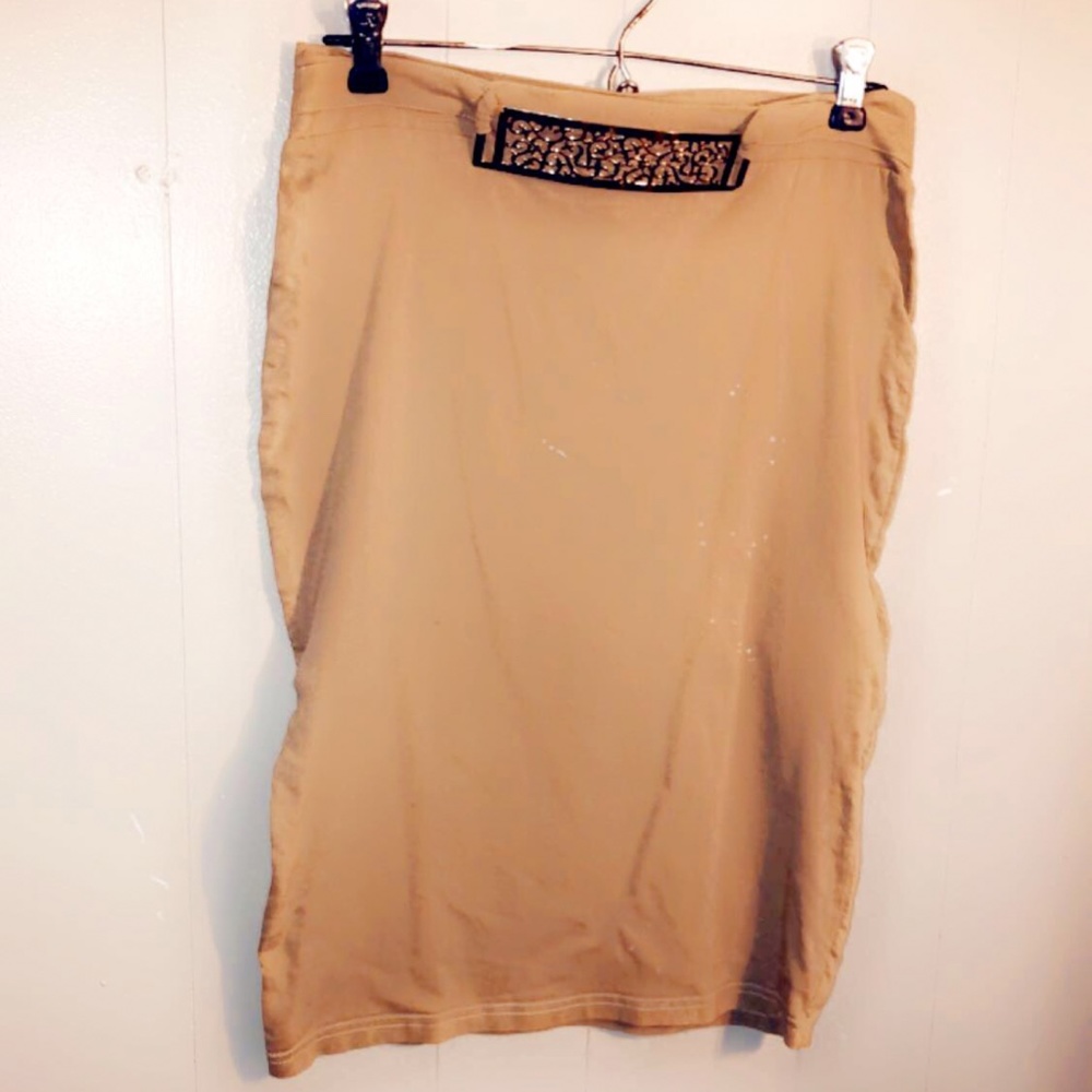 Tan Skirt